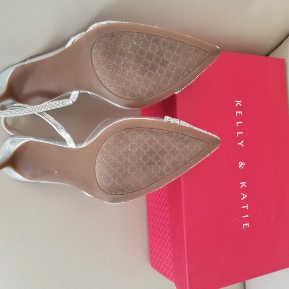 Kelly & Katie Evening Sling Back Heels - Picture 4 of 5